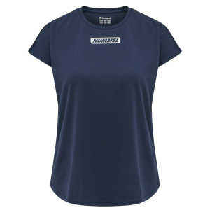 Køb Hummel Dame T-shirt - Insignia Blue - XS online billigt tilbud rabat tøj