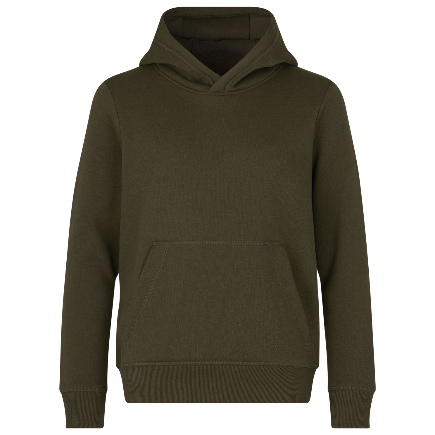 Køb ID Core Børne Hættetrøje - Oliven - 8/10 online billigt tilbud rabat tøj