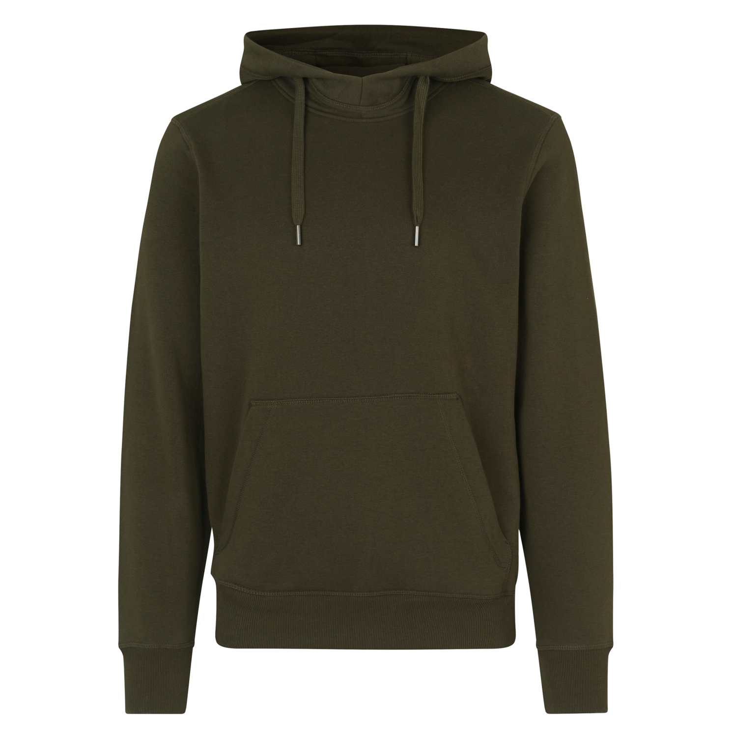 Køb ID Core Herre Hættetrøje - Oliven - S online billigt tilbud rabat tøj