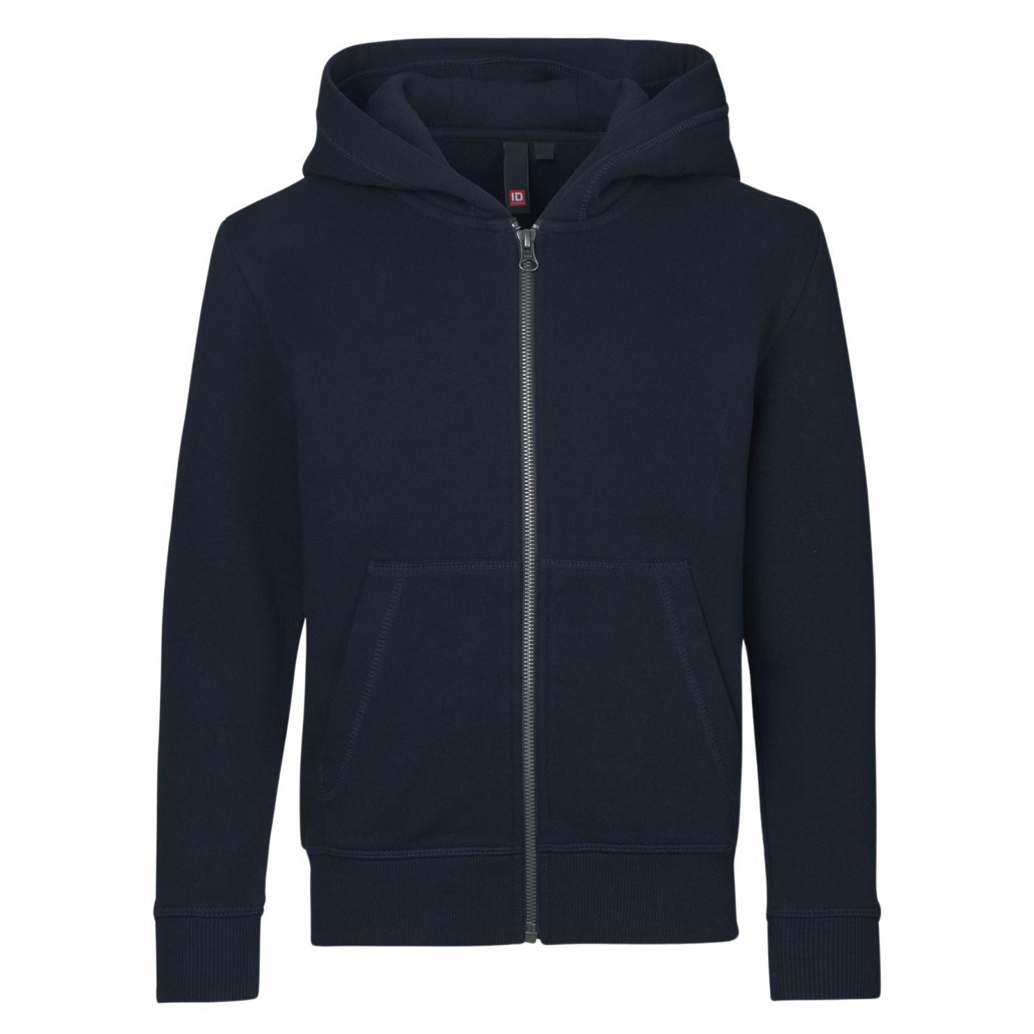 Køb ID Core Zip Børne Hættetrøje - Navy - 8/10 online billigt tilbud rabat tøj