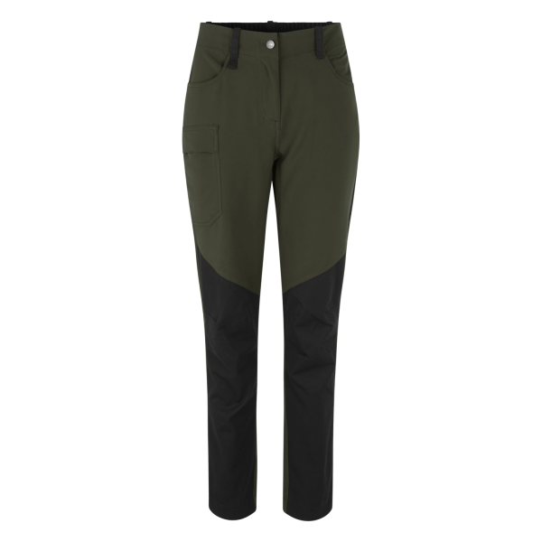 Køb ID Dame Outdoorbukser m. stretch - Oliven - 4XL online billigt tilbud rabat tøj