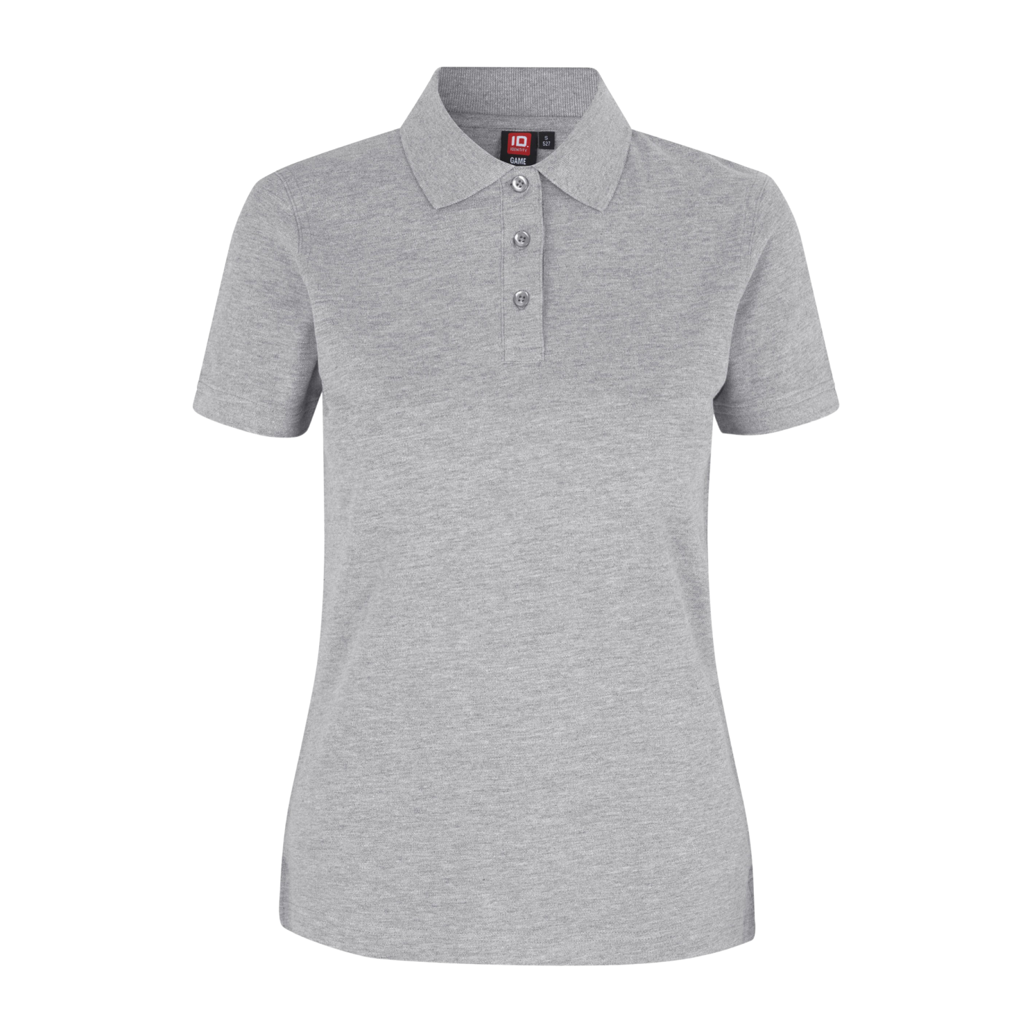 Køb ID Dame Polo - Grå Melange - XS online billigt tilbud rabat tøj