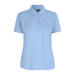 Køb ID Dame Polo - Lys Blå - S online billigt tilbud rabat tøj