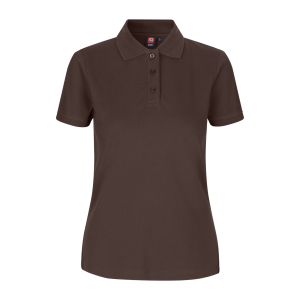 Køb ID Dame Polo - Mocca - XS online billigt tilbud rabat tøj