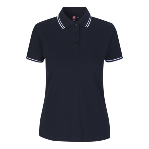 Køb ID Dame Polo - Navy - L online billigt tilbud rabat tøj