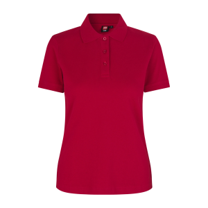 Køb ID Dame Polo - Rød - XS online billigt tilbud rabat tøj