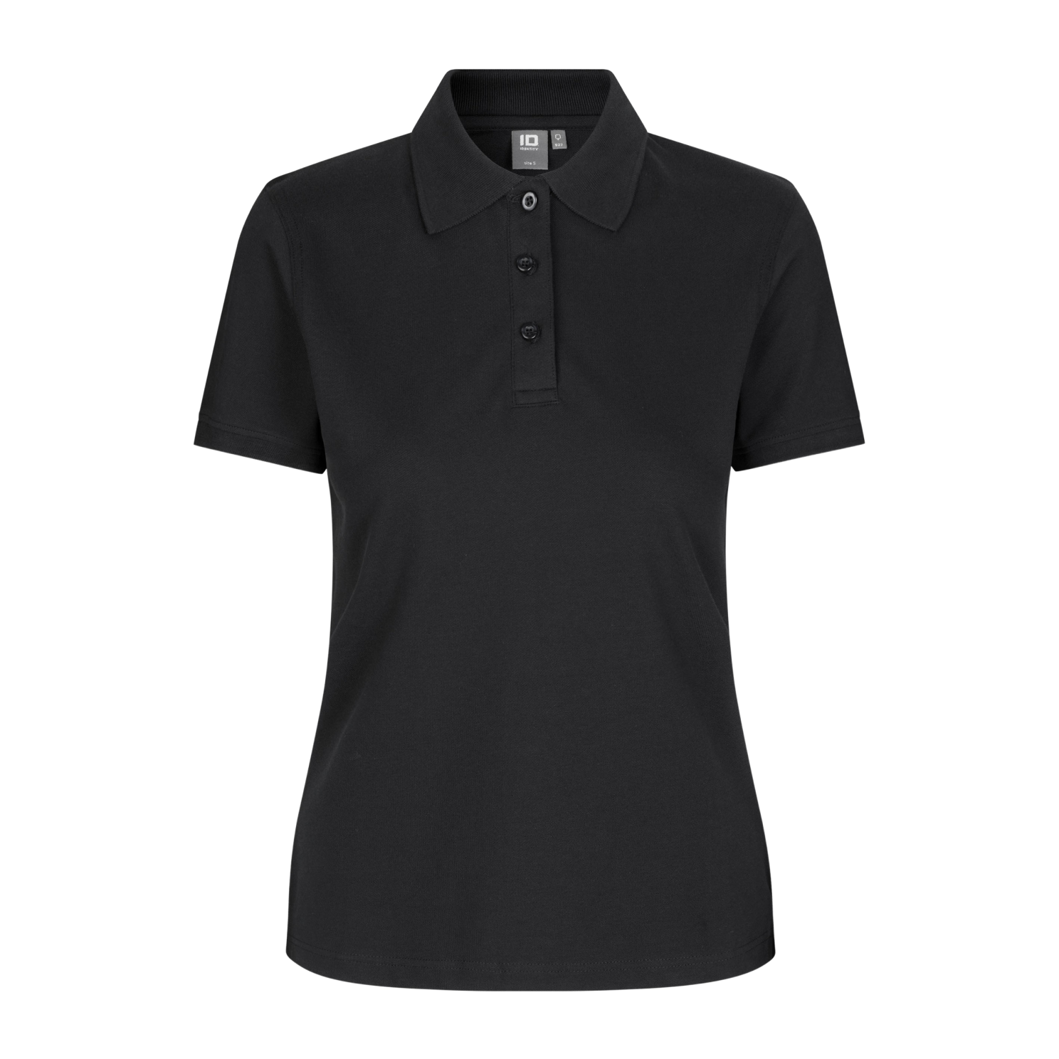 Køb ID Dame Polo - Sort - 3XL online billigt tilbud rabat tøj