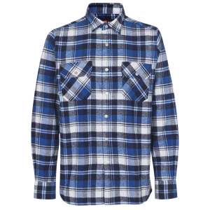 Køb ID Green Leaf Herre Skjorte - Kongeblå - 37/38 online billigt tilbud rabat tøj