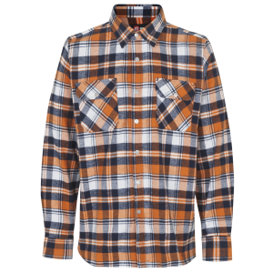 Køb ID Green Leaf Herre Skjorte - Orange - 37/38 online billigt tilbud rabat tøj