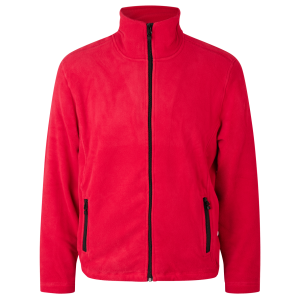 Køb ID Herre Fleecejakke - Rød - XS online billigt tilbud rabat tøj