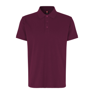 Køb ID Herre Polo - Bordeaux - S online billigt tilbud rabat tøj
