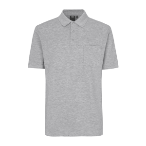 Køb ID Herre Polo - Grey Melange - XL online billigt tilbud rabat tøj