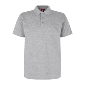 Køb ID Herre Polo - Grey Melange - S online billigt tilbud rabat tøj