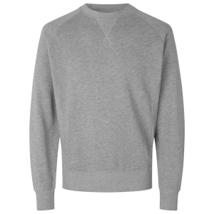 Køb ID Herre Sweatshirt - Grå Melange - XL online billigt tilbud rabat tøj