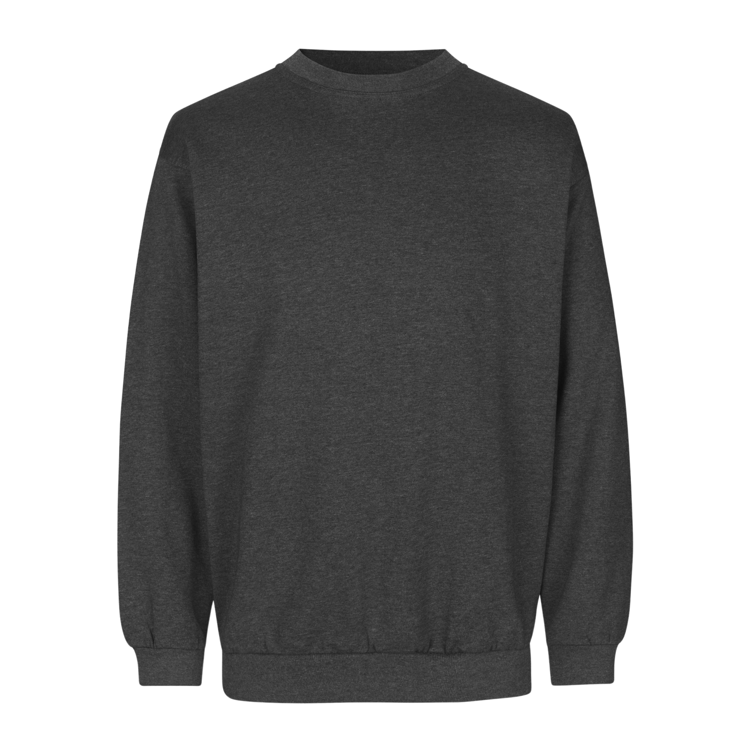 Køb ID Herre Sweatshirt - Grafit Melange - S online billigt tilbud rabat tøj