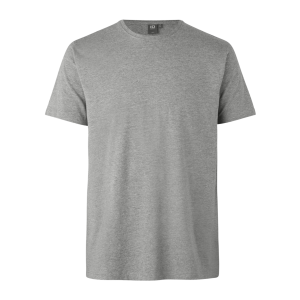 Køb ID Herre T-shirt - Grey Melange - S online billigt tilbud rabat tøj