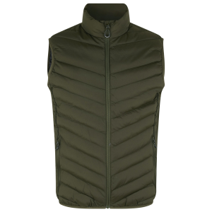 Køb ID Herre Vest m. stretch - Oliven - S online billigt tilbud rabat tøj