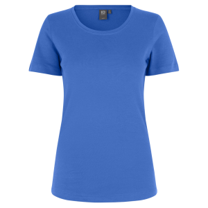 Køb ID Interlock Dame T-shirt - Azur - M online billigt tilbud rabat tøj