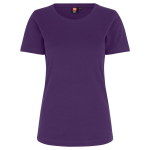 Køb ID Interlock Dame T-shirt - Lilla - S online billigt tilbud rabat tøj