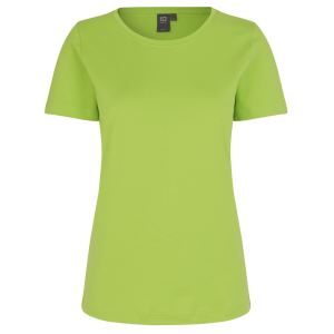 Køb ID Interlock Dame T-shirt - Lime - S online billigt tilbud rabat tøj