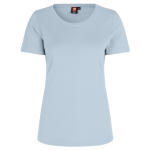 Køb ID Interlock Dame T-shirt - Lys Blå - S online billigt tilbud rabat tøj