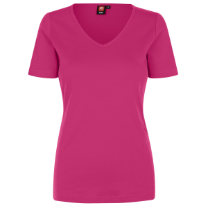 Køb ID Interlock Dame T-shirt - Pink - S online billigt tilbud rabat tøj