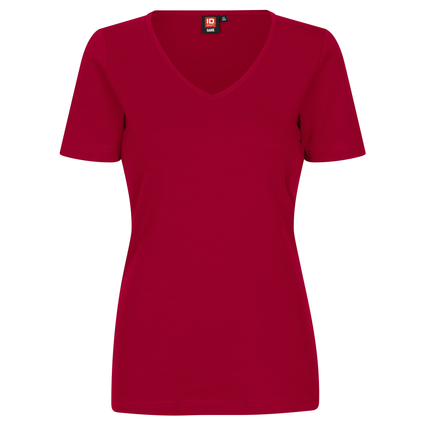 Køb ID Interlock Dame T-shirt - Red - S online billigt tilbud rabat tøj