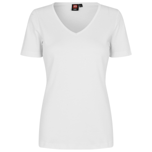 Køb ID Interlock Dame T-shirt - White - S online billigt tilbud rabat tøj