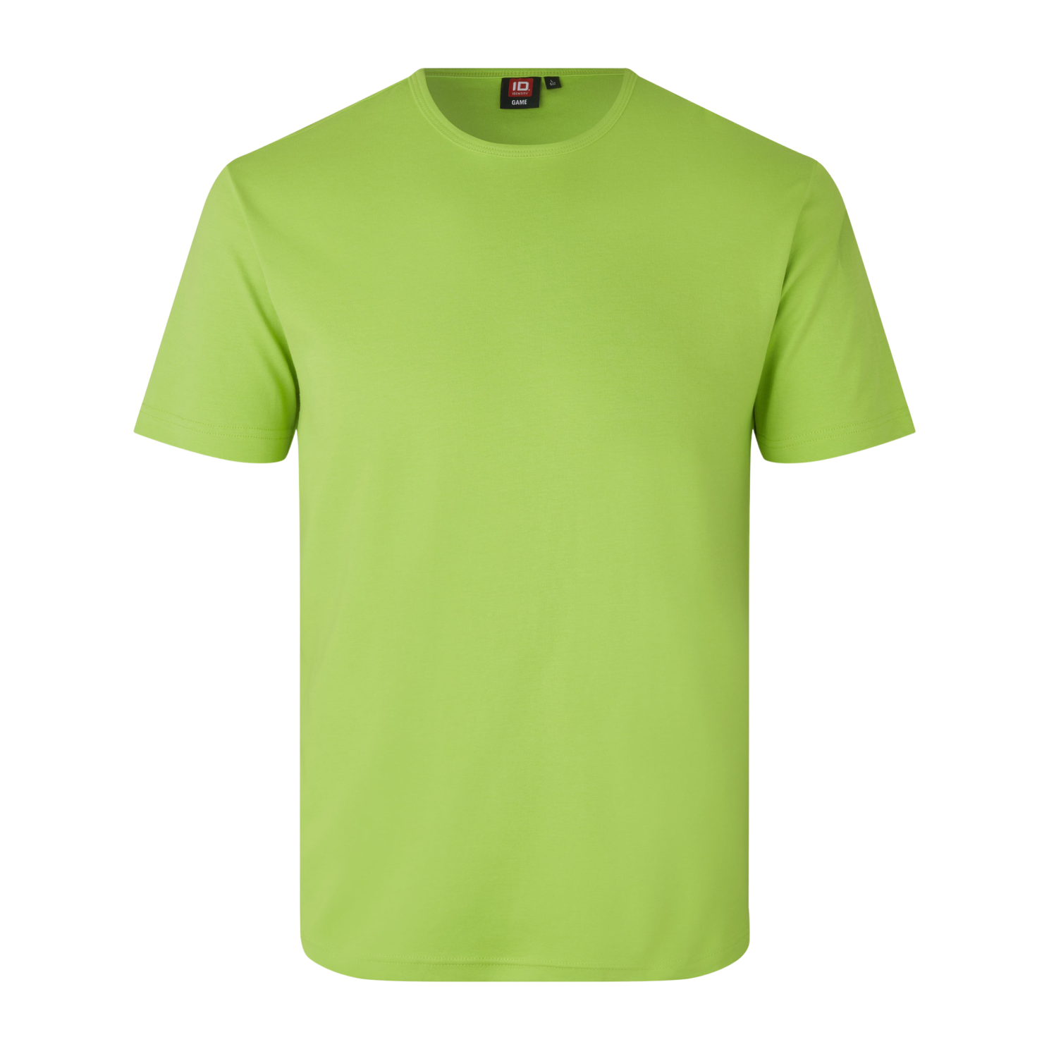 Køb ID Interlock Herre T-shirt - Lime - S online billigt tilbud rabat tøj