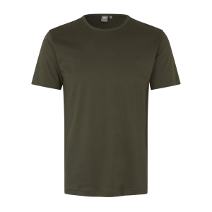 Køb ID Interlock Herre T-shirt - Oliven - S online billigt tilbud rabat tøj