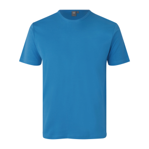 Køb ID Interlock Herre T-shirt - Turkis - S online billigt tilbud rabat tøj