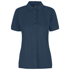 Køb ID Pro Wear Dame Polo - Blå Melange - XS online billigt tilbud rabat tøj
