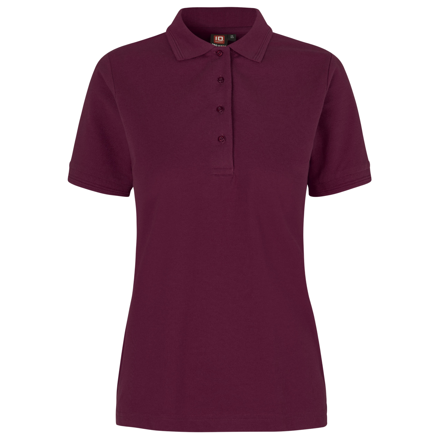 Køb ID Pro Wear Dame Polo - Bordeaux - XS online billigt tilbud rabat tøj