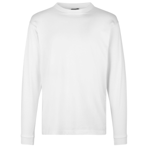 Køb ID Pro Wear Herre Langærmet t-shirt - White - S online billigt tilbud rabat tøj