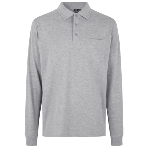 Køb ID Pro Wear Herre Polo - Grey Melange - XS online billigt tilbud rabat tøj