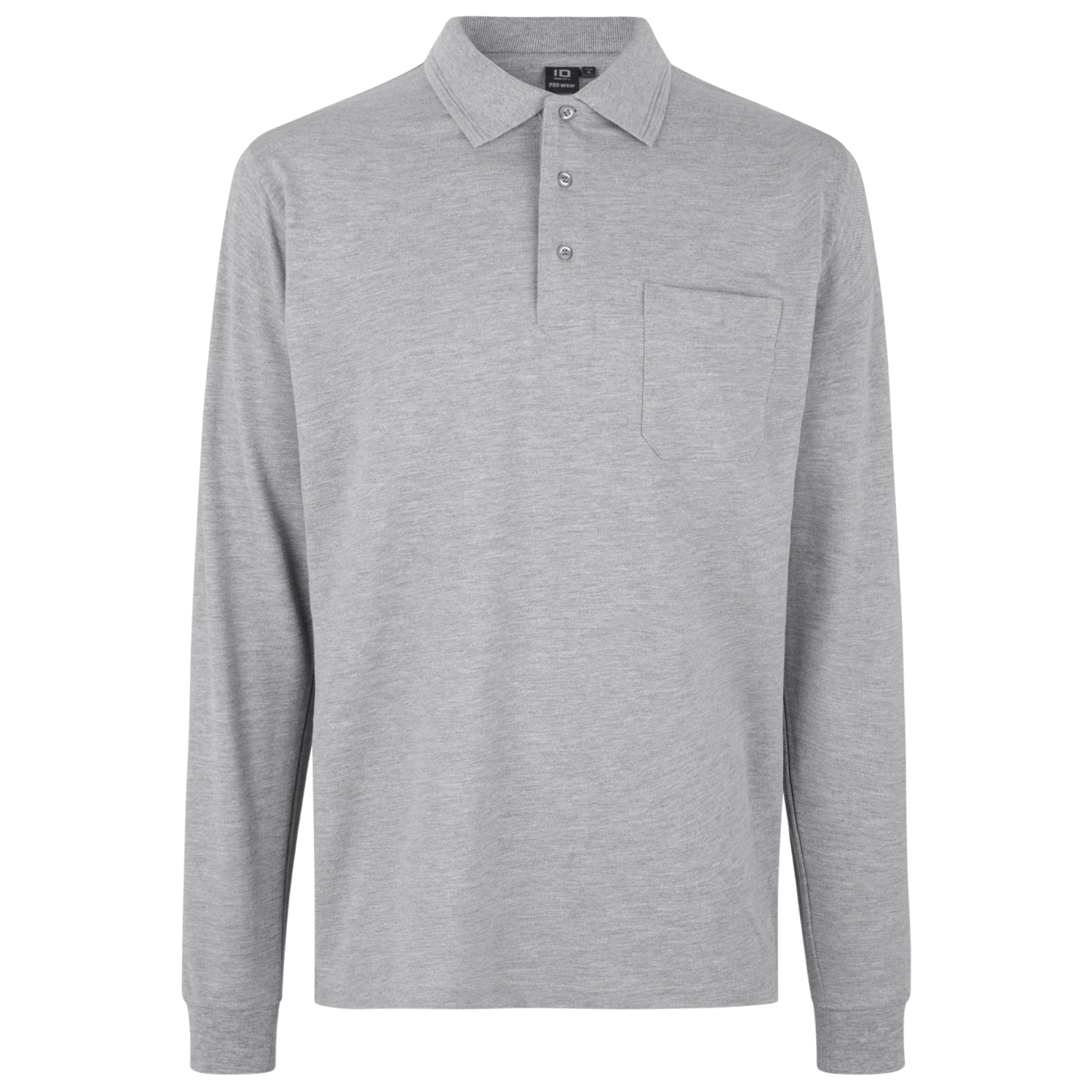 Køb ID Pro Wear Herre Polo - Grey Melange - XS online billigt tilbud rabat tøj