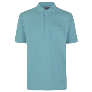 Køb ID Pro Wear Herre Polo - Støvet Aqua - XS online billigt tilbud rabat tøj