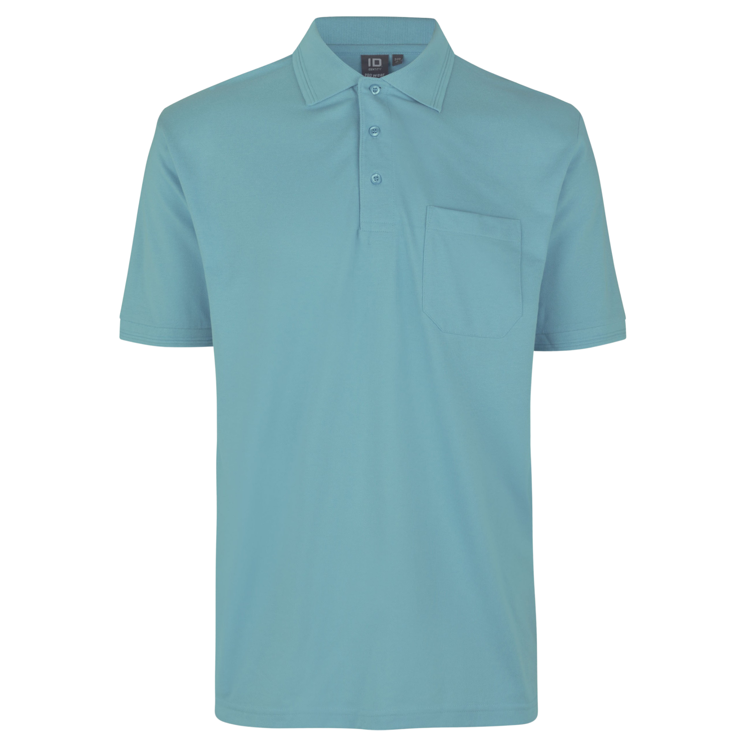 Køb ID Pro Wear Herre Polo - Støvet Aqua - XS online billigt tilbud rabat tøj