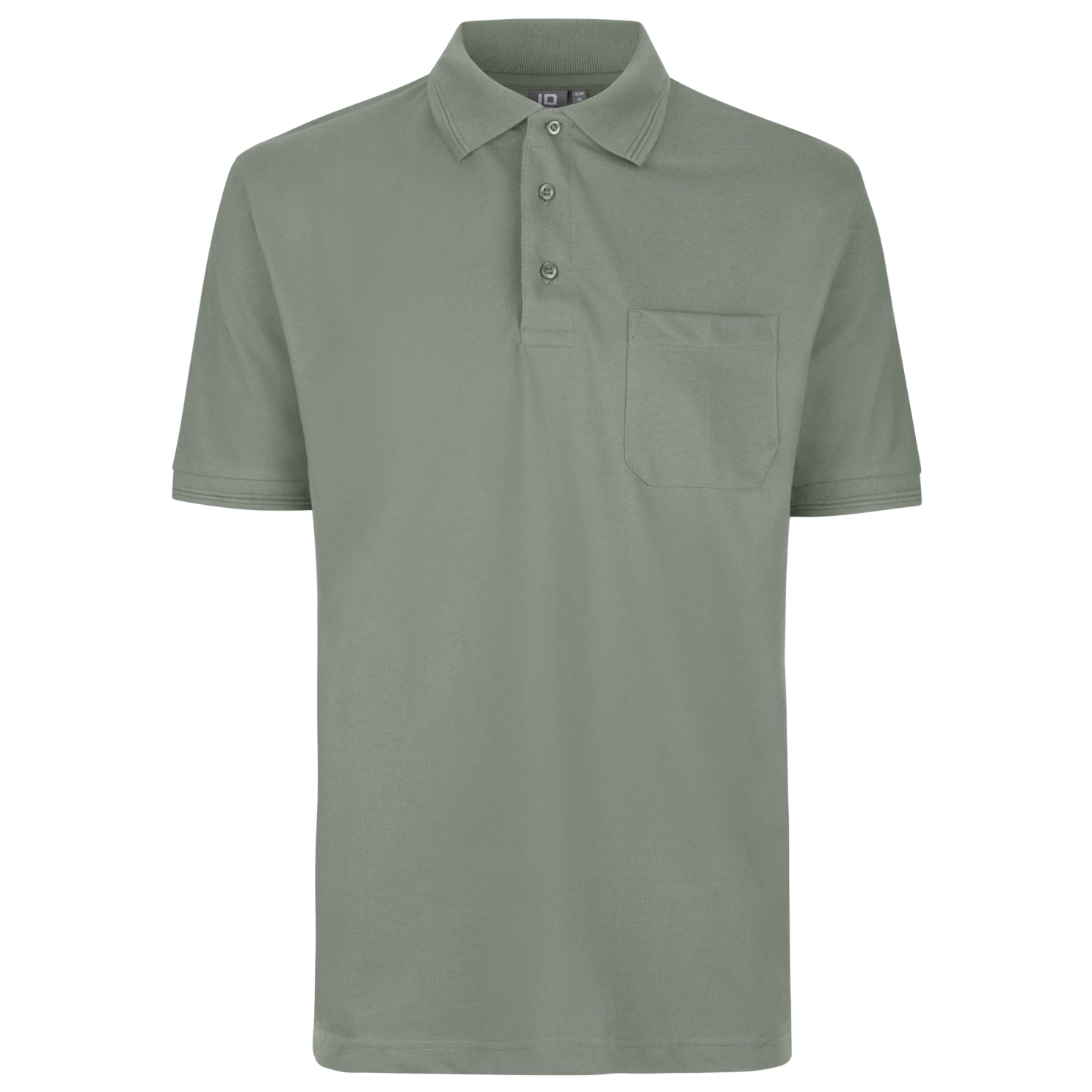 Køb ID Pro Wear Herre Polo - Støvet Grøn - S online billigt tilbud rabat tøj