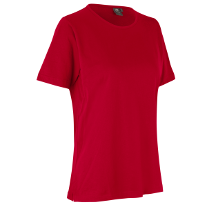 Køb ID T-Time Dame T-shirt - Rød - M online billigt tilbud rabat tøj