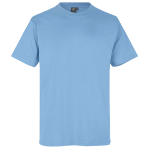 Køb ID T-Time Herre T-shirt - Light Blue - L online billigt tilbud rabat tøj