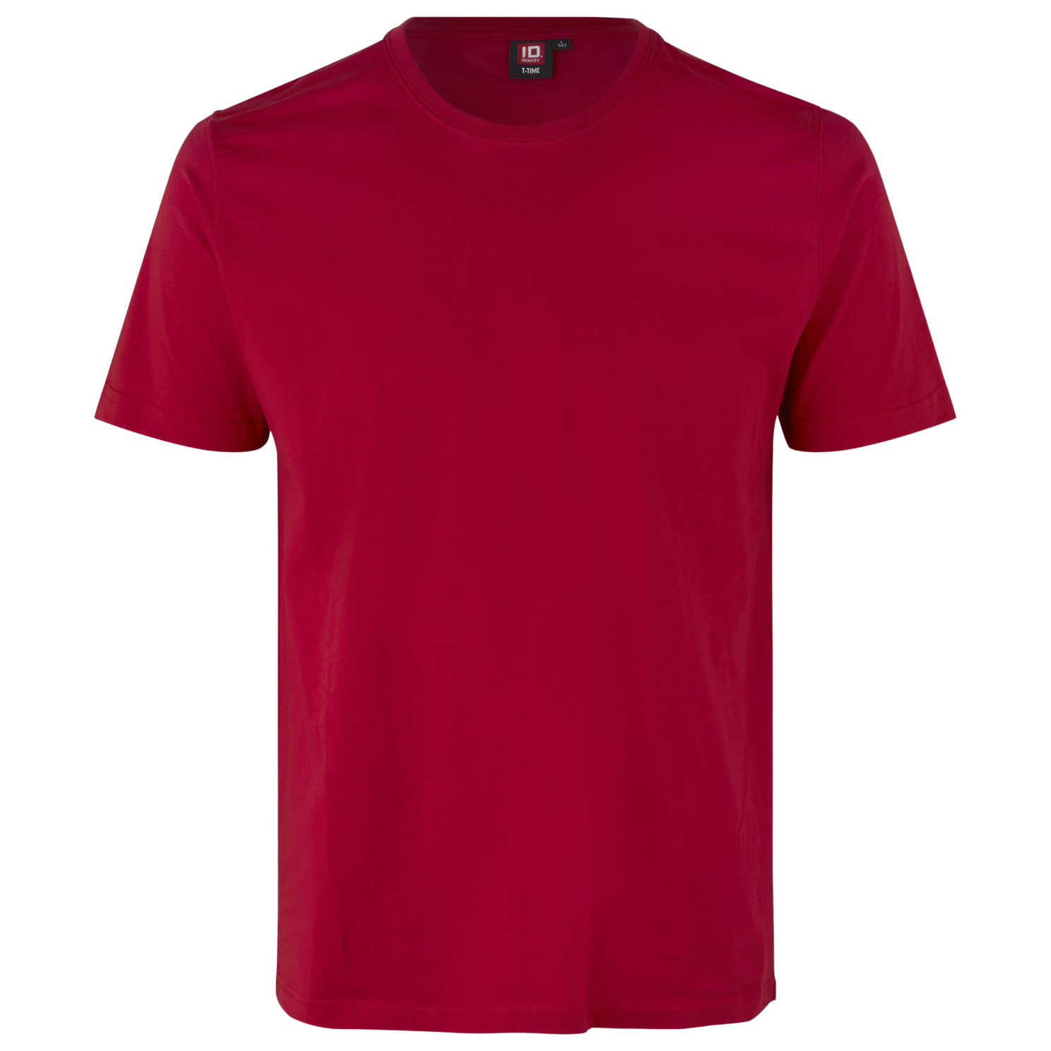 Køb ID T-Time Herre T-shirt - Red - S online billigt tilbud rabat tøj
