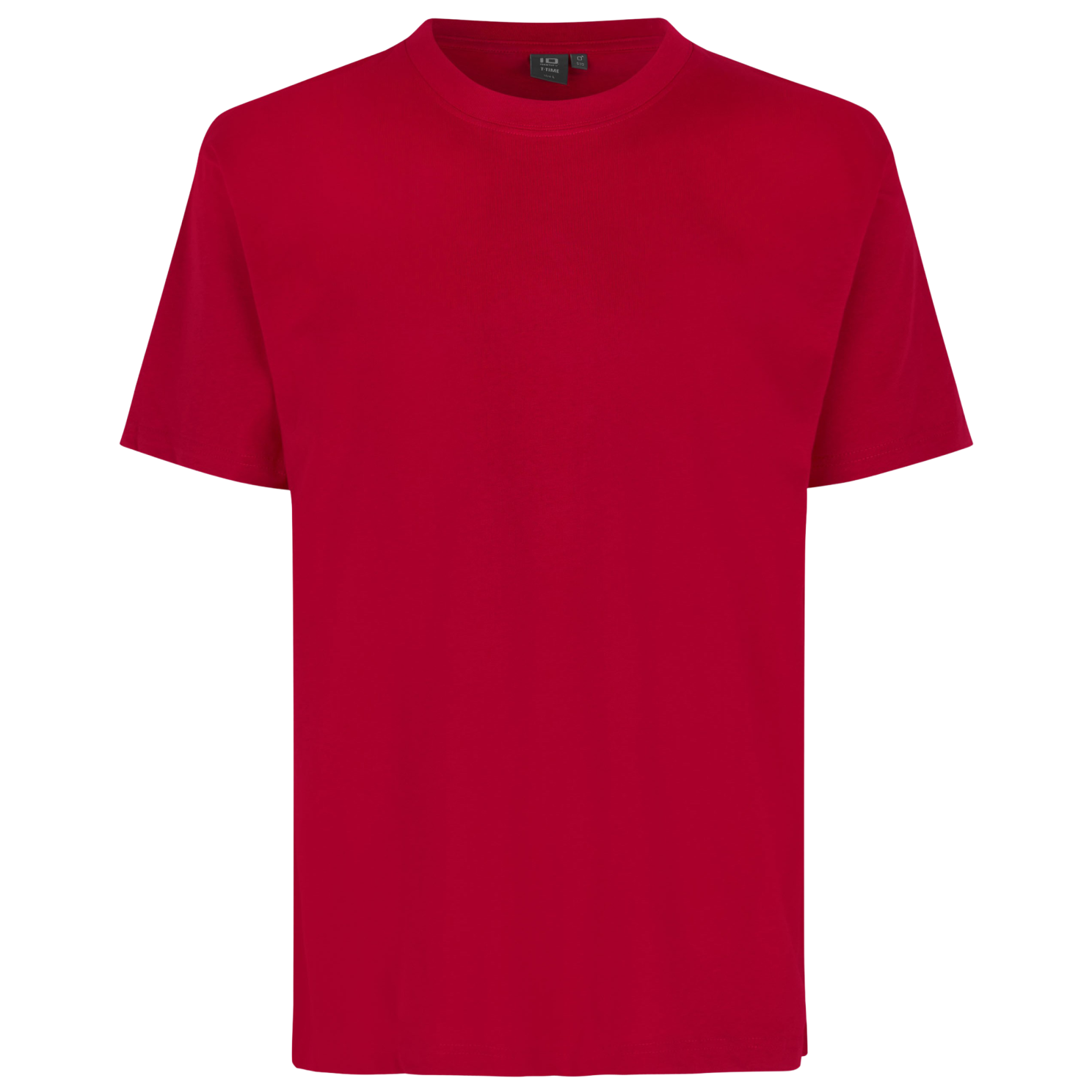 Køb ID T-Time Herre T-shirt - Red - S online billigt tilbud rabat tøj