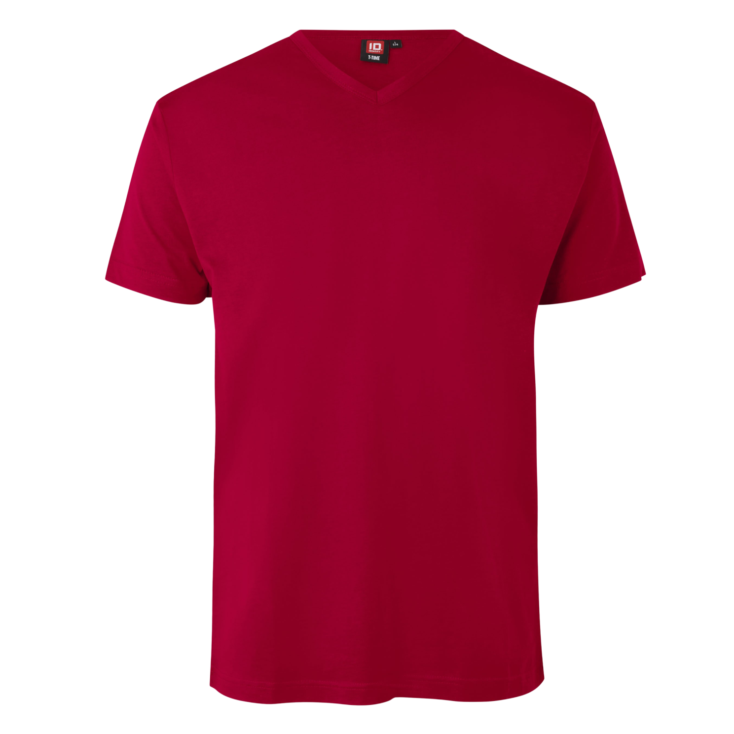 Køb ID T-Time Herre T-shirt - Rød - M online billigt tilbud rabat tøj