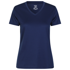 Køb ID Yes Active Dame Trænings t-shirt - Mørk Kongeblå - S online billigt tilbud rabat tøj