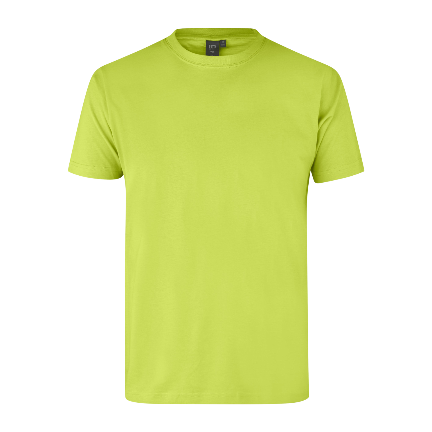 Køb ID Yes Herre T-shirt - Lime - S online billigt tilbud rabat tøj