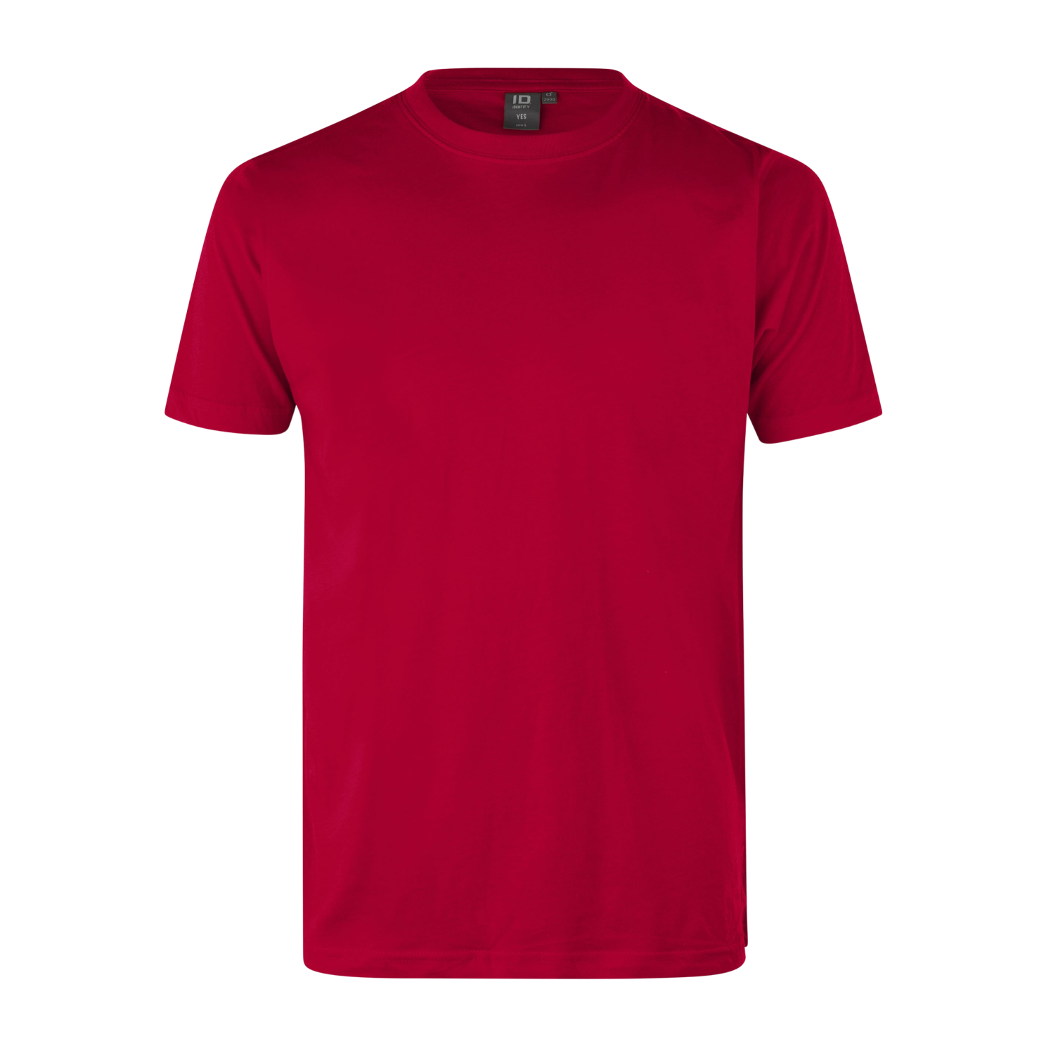 Køb ID Yes Herre T-shirt - Rød - S online billigt tilbud rabat tøj