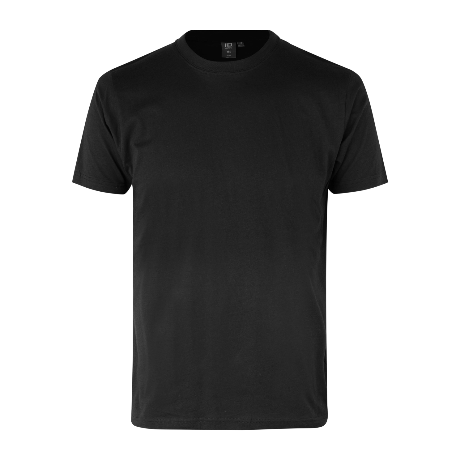 Køb ID Yes Herre T-shirt - Sort - S online billigt tilbud rabat tøj