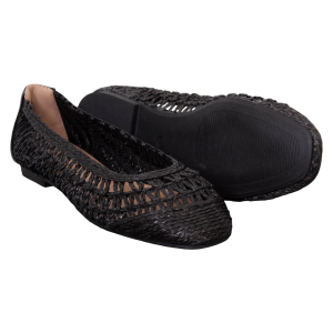 Køb Ideal Shoes Dame Ballerina - Black - 36 online billigt tilbud rabat tøj