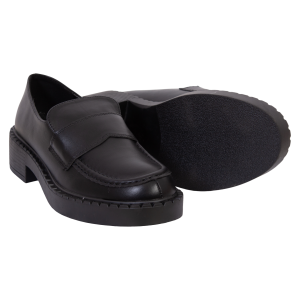 Køb Ideal Shoes Dame Loafers - Black - 36 online billigt tilbud rabat tøj